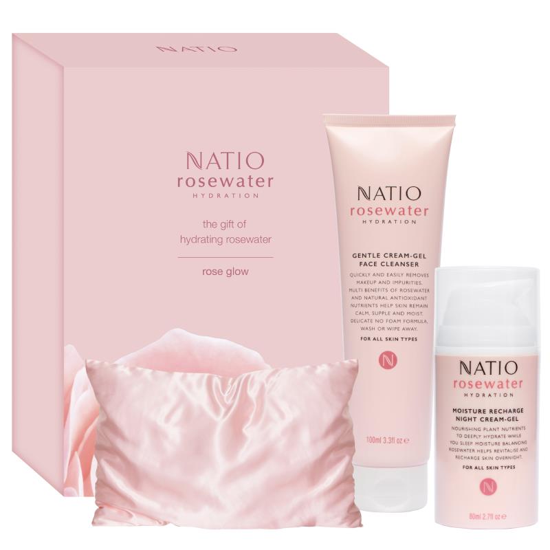 Buy Natio Rosewater Glow Gift Set Online at Chemist Warehouse®