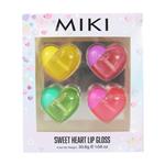 Miki Sweet Heart Lip Gloss Set