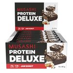 Musashi Deluxe Protein Bar Jam Donut 60g x 12 Online Only