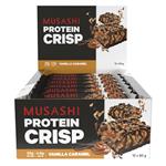 Musashi Protein Crisp Bar Vanilla Caramel 60g x 12 Online Only