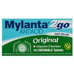 Mylanta 2Go Original 48 Tablets