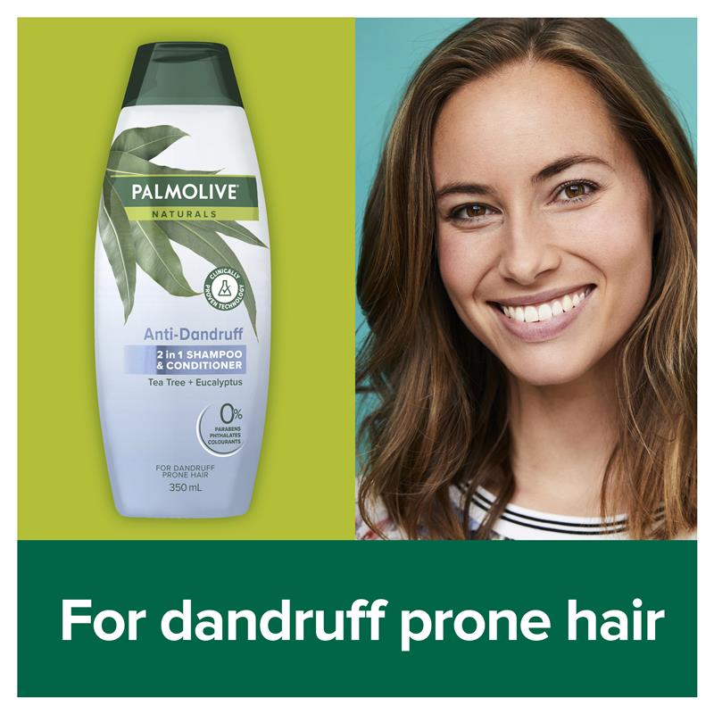 Buy Palmolive Naturals AntiDandruff 2 In 1 Shampoo 350ml Online at