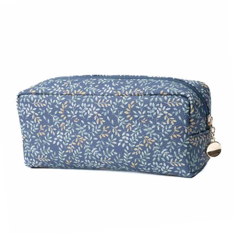 Buy Reverie Women's Rectangular Cosmetic Bag Falling Leaves Online at ...