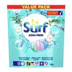 Surf Laundry Capsules Front & Top Loader Aqua Fresh 50 Capsules