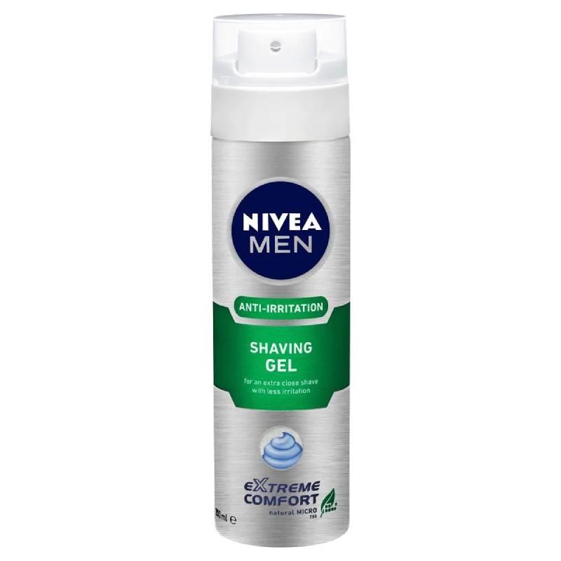 Buy Nivea For Men AntiIrritation Shaving Gel 200ml Online at Chemist