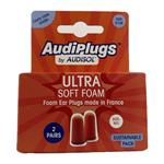 Audiplugs Ultra Soft Foam 2 Pairs