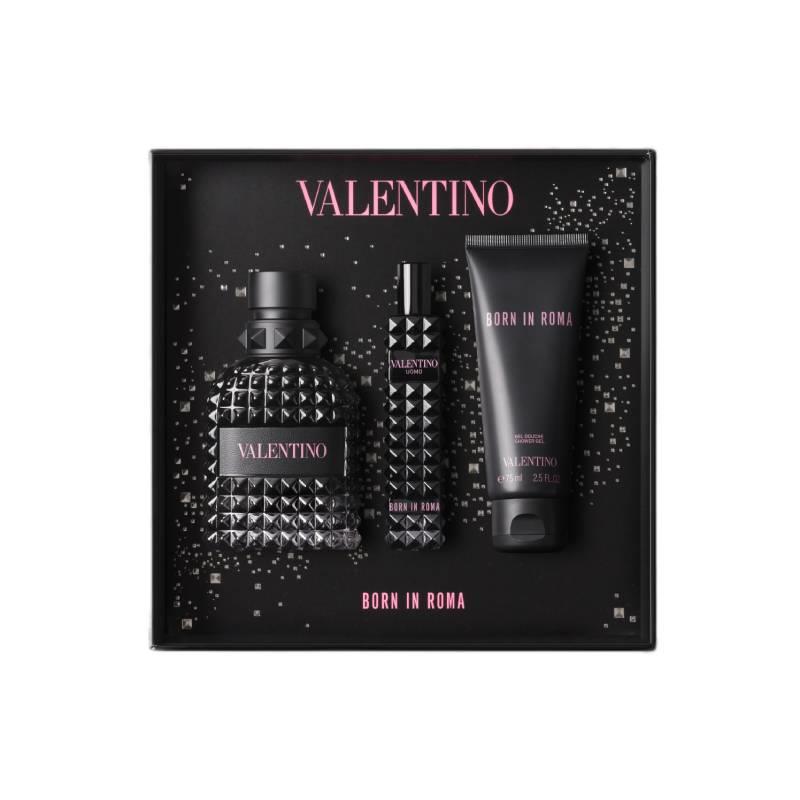 Buy Valentino Born In Roma EDP 100ml + EDP 15ml + Shower Gel 75ml Set