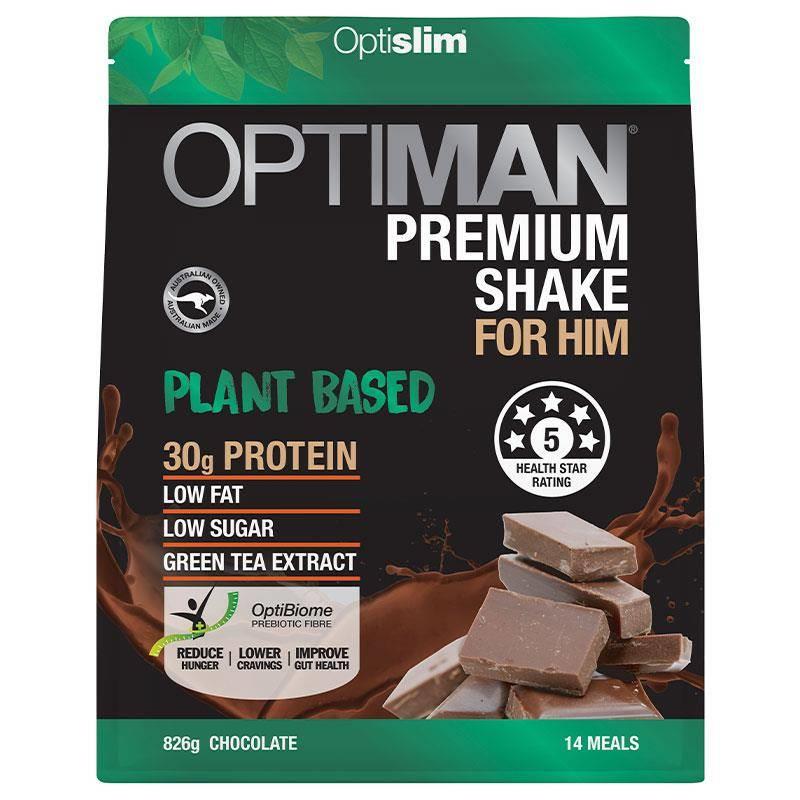 Optislim Optiman Premium Shake Chocolate 784g main image 1