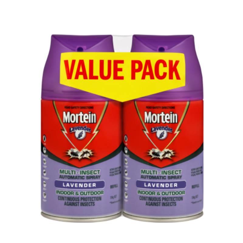Buy Mortein MultiInsect Automatic Spray Kit Lavender Online at Chemist Warehouse® Buy Mortein MultiInsect Automatic Spray Kit Lavender Online at Chemist Warehouse®