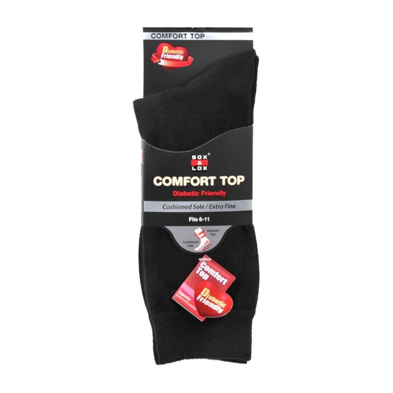 Buy Sox & Lox PD2 Men's Business Diabetic Friendly Fine Cushioned Socks