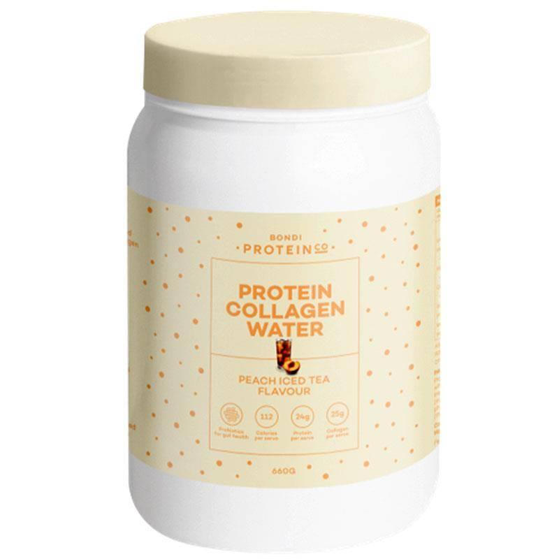 Buy Bondi Protein Co Collagen Water Peach Iced Tea 660g Online at