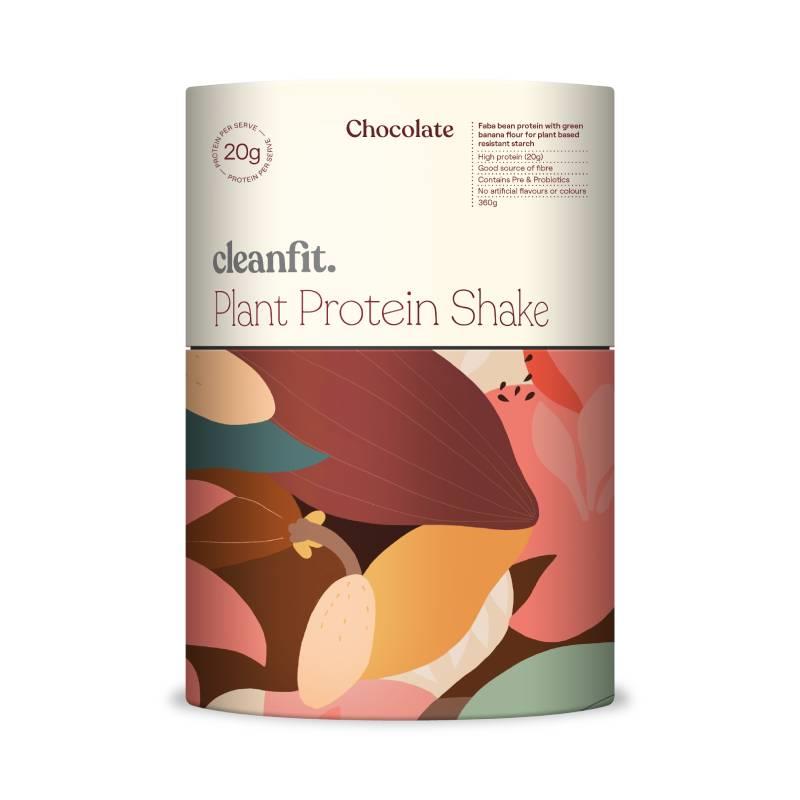 Buy CleanFit Plant Protein Shake Chocolate 385g Online Only Online at