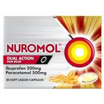 Nuromol Dual Action 20 Liquid Capsules