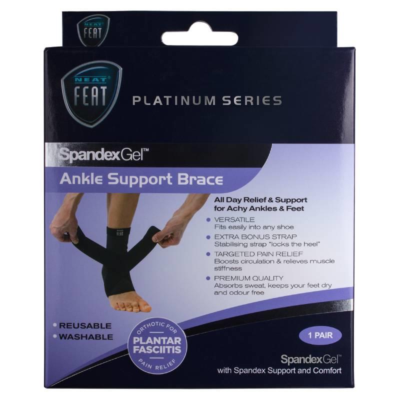 Buy Neat Feat Spandex Gel Ankle Support Brace Medium Online Only Online