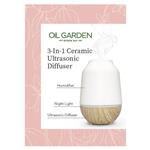 Oil Garden 3 In 1 Ceramic Ultrasonic Diffuser