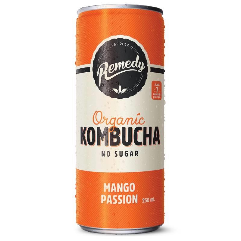 Buy Remedy Kombucha Mango Passion 250ml Online at Chemist Warehouse®