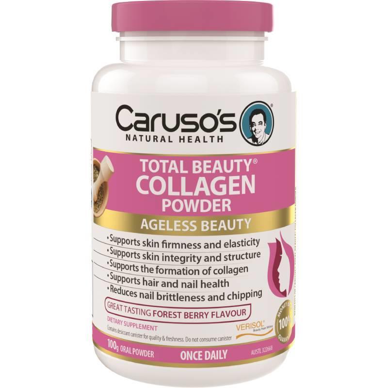 Buy Caruso's Total Beauty Collagen Once Daily 100g Powder Online at ...
