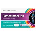 AFT Paracetamol 500mg 20 Tablets