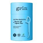 Grin Floss Picks Smooth Manuka Oil Infused 40 Pack