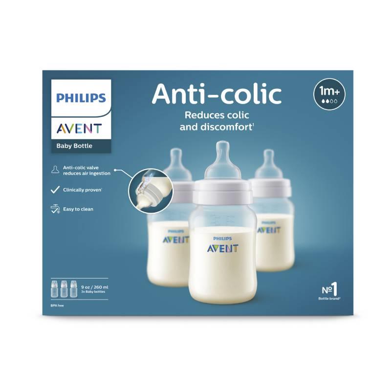 Buy Avent Anti-Colic Bottle 260ml 3 Pack Online at Chemist Warehouse®