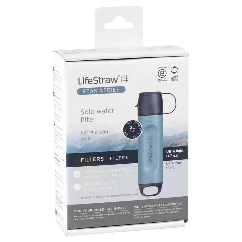 Buy LifeStraw Peak Solo Water Filter Online at Chemist Warehouse®