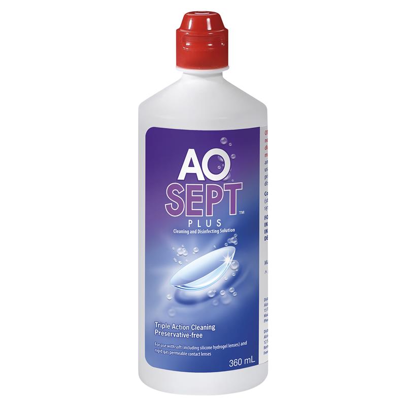Buy AoSept Plus Twin Pack 2 x 360ml + Lens Case Online at Chemist ...