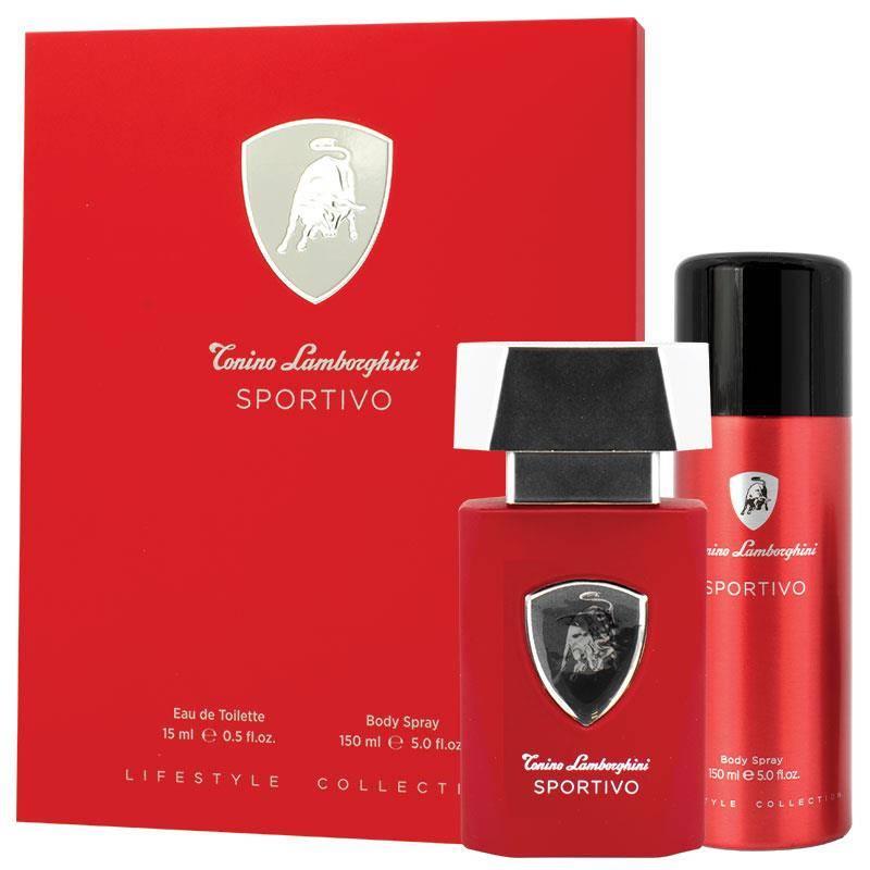 Buy Lamborghini Sportivo Eau De Toilette 15ml Piece Gift Set