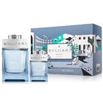Bvlgari Man Glacial Essence Eau De Parfum 100ml 2 Piece Set