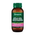 Thompson's One-A-Day Grape Seed + Nicotinamide 120 Tablets