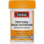 Swisse Ultiboost Perform Brain Nutrition 60 Tablets