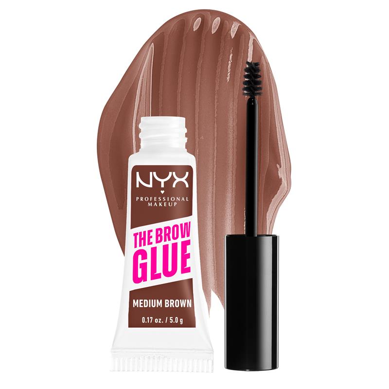 Buy NYX The Brow Glue Medium Brown Online at Chemist Warehouse®