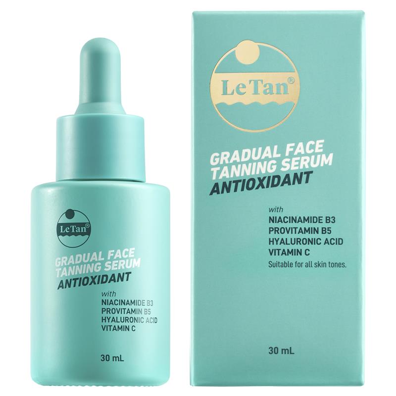 Buy Le Tan Gradual Face Tanning Serum Antioxidant 30ml Online at
