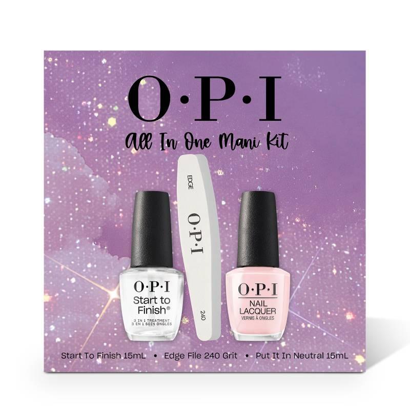 Buy OPI Treatment Gift Set Start To Finish + Put It In Neutral & Edge ...