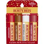 Burt's Bees Festive Fix Lip Balm 4 Pack