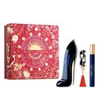 Carolina Herrera Good Girl Eau De Parfum 80ml + 10ml Travel Spray + Lipstick Set
