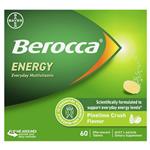 Berocca Energy Pinelime Crush 60 Effervescent Tablets