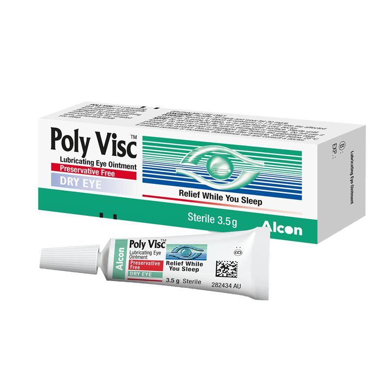 Buy Polyvisc Eye Ointment 3.5g Online at Chemist Warehouse®