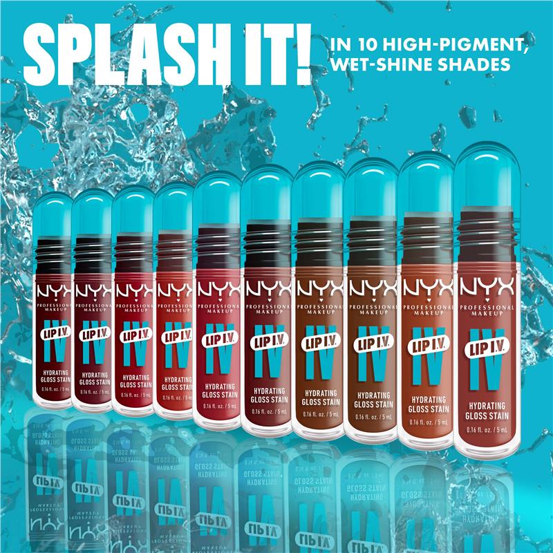 NYX Lip IV Hydrating Gloss Serum Caramel Drip
