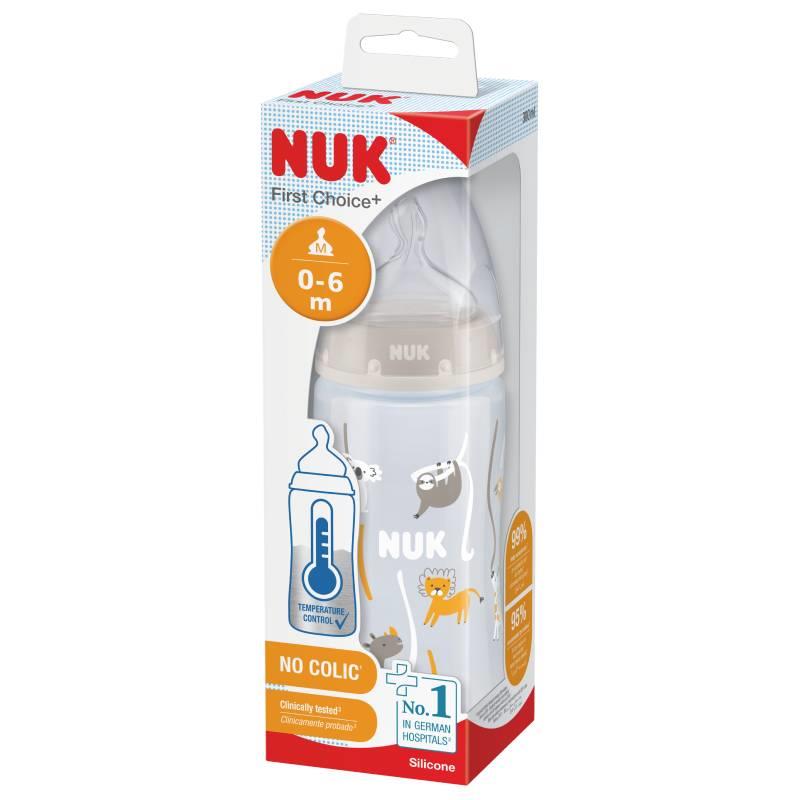 Nuk First Choice+ PP Bottle 300ml With Months Silicone Teat