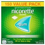 Nicorette Gum 2mg Classic 150 Pieces