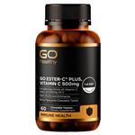 GO Healthy Ester-C Plus, Vitamin C 500mg 60 Tablets