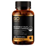 GO Healthy Ester-C Plus, Vitamin C 1,000mg 60 Tablets