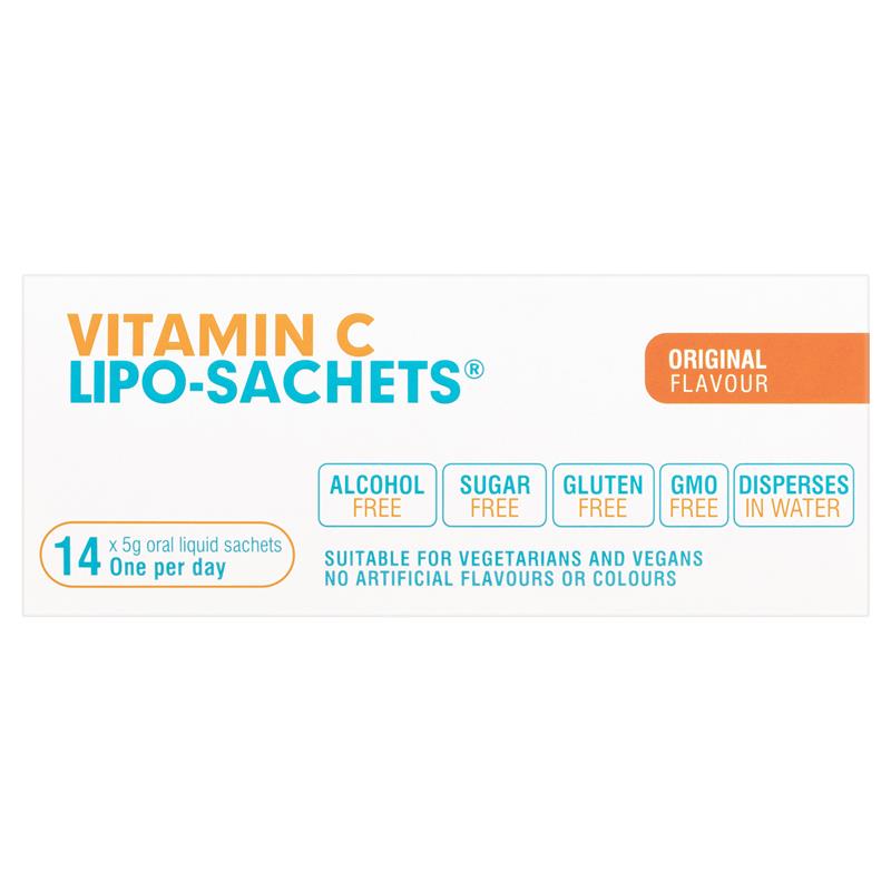 Buy Vitamin C Lipo-Sachets Original 14 Pack Online at Chemist Warehouse®
