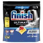 Finish Ultimate Dishwashing Tablets Lemon 100 Pack
