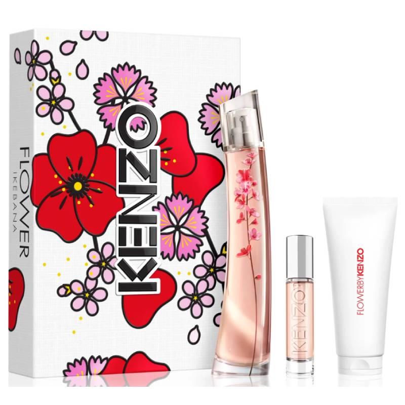 Buy Kenzo Flower Ikebana Eau De Parfum 75ml 3 Piece Set Online at