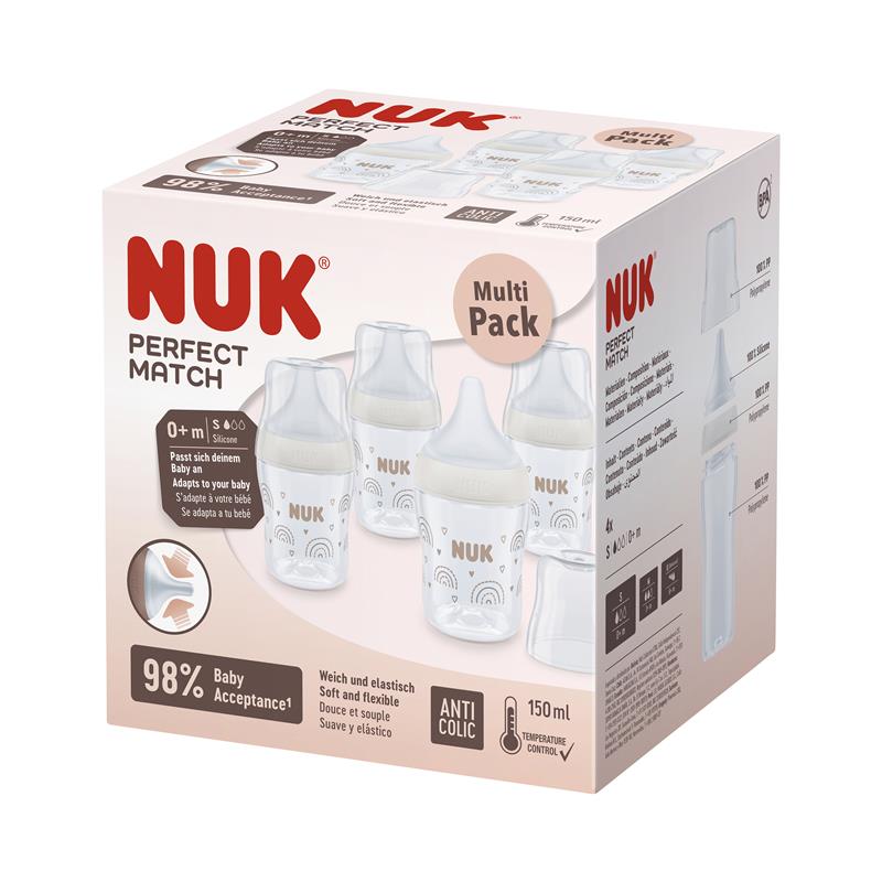 Buy NUK Perfect Match PP Bottle 150ml Pack Online Only Online at