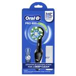 Oral B Electric Toothbrush Pro 800 Cross Action Black
