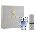 Paco Rabanne Invictus Eau De Toilette 100ml + Deodorant Spray 2 Piece Set 2025
