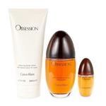 Calvin Klein Obsession For Women Eau De Parfum 100ml 3 Piece Set