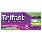 Telfast 180mg 5 Tablets